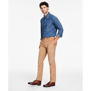 Tommy Hilfiger Men's Modern-Fit Solid Corduroy Pants Size 42 12554